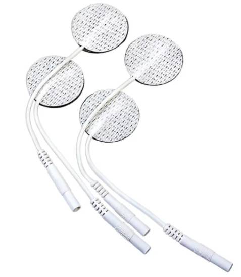 Non-invasive round surface electrodes measure the action potentials of oral and pharyngeal muscles while swallowing